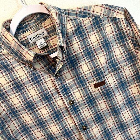CARHARTT Men’s Button Down Shirt Bundle Size Medium - Picture 3 of 14